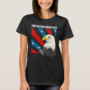 Camiseta Eagle Usa Christian Patriot America One Nation Und