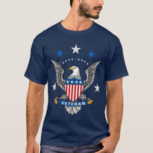 Camiseta Eagle Veteran Patriótico