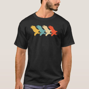 Camiseta Eagle Vintage Retro Hawk Animal 60s 70s
