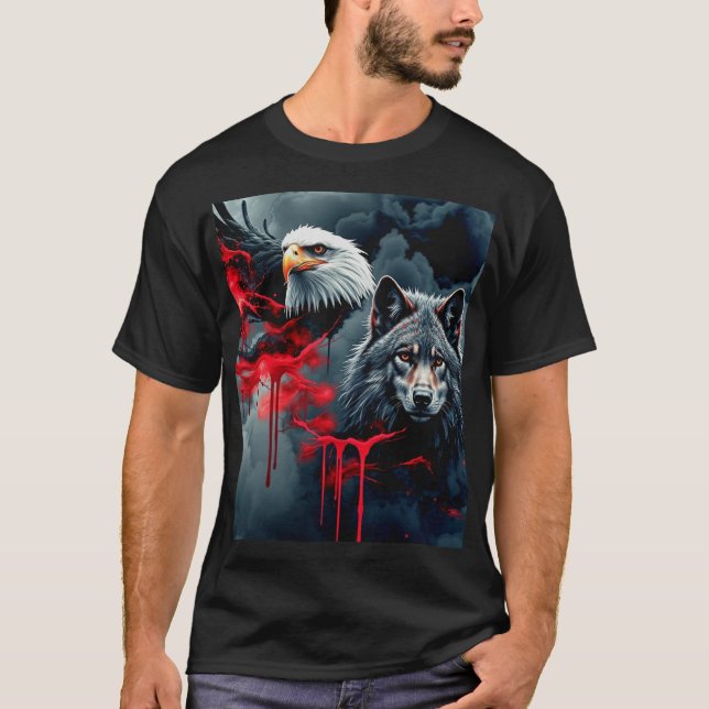Camiseta Eagle & Wolf (Frente)