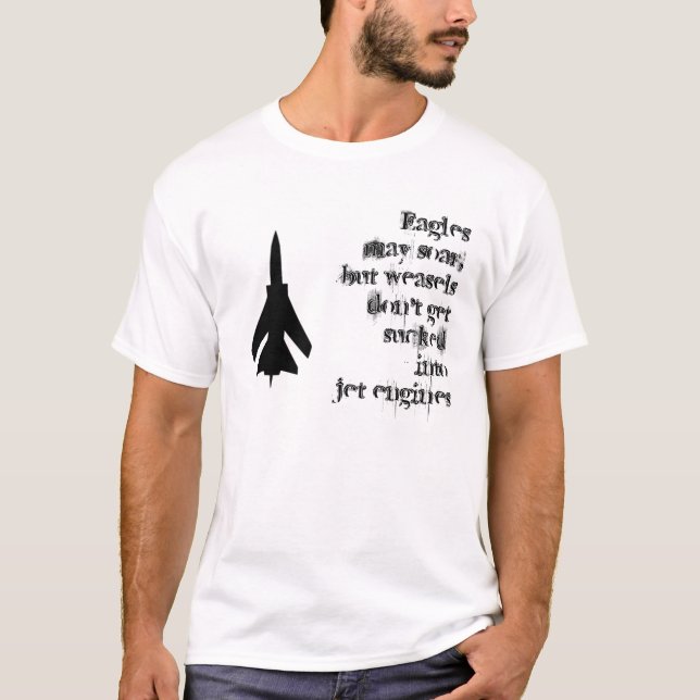 Camiseta Eagles pode subir. (Frente)