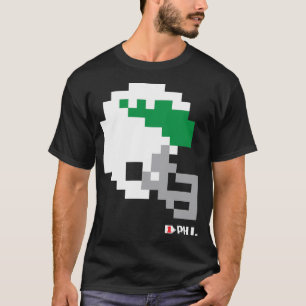 Camiseta Eagles Retro Tecmo Bowl Helmet