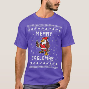 Camiseta Eagles Ugly Christmas Sweater Eagles Férias