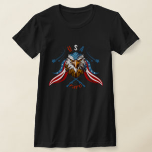 Camiseta *Eaglle Patriótico EUA Vingadores FAFO