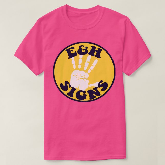 Camiseta EampH Signs (Frente do Design)