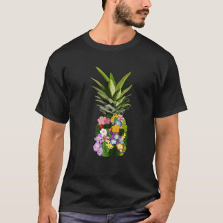 Camiseta Eapple Floral Tropical Feminino