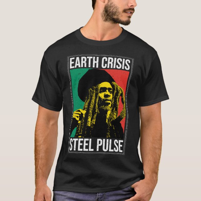 Camiseta Earth Crisis - Steel Pulse   (Frente)