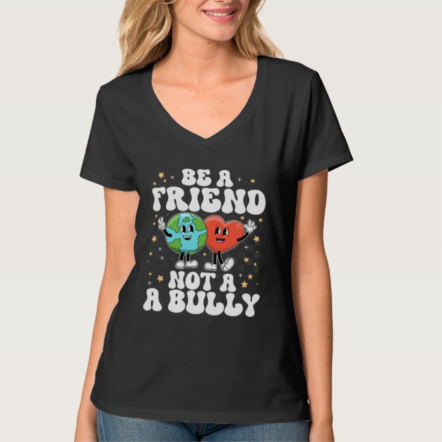 Camiseta Earth Day Be Kind Teacher Kindness Heart Unity Day (Frente)