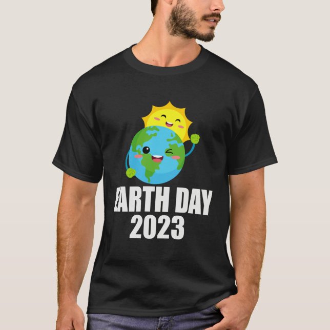 Camiseta Earth Day Tee Earth Day For Kids Students 2023 (Frente)