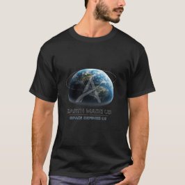 Camiseta Earth Made Us / Space Defines Us