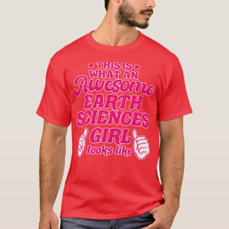 Camiseta Earth Sciences Girl