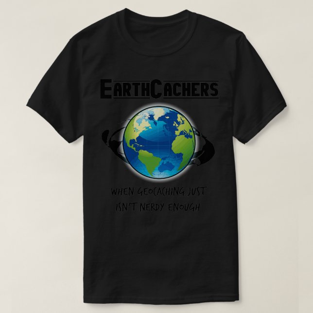 Camiseta EarthCachers (Frente do Design)
