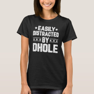 Camiseta Easily Distracted By Dhole Animal
