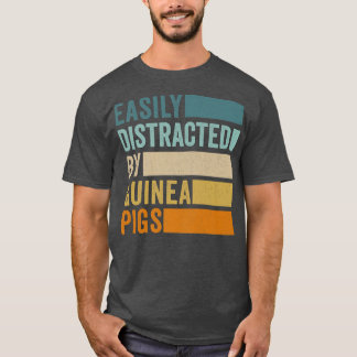 Camiseta Easily Distracted By Guinea Pigs145