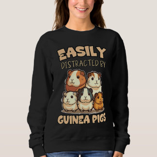 Camiseta Easily Distracted By Guinea Pigs Joke