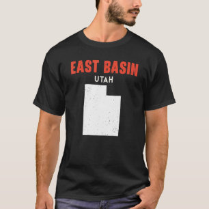 Camiseta East Basin Utah Estado EUA América Viagem Utahan