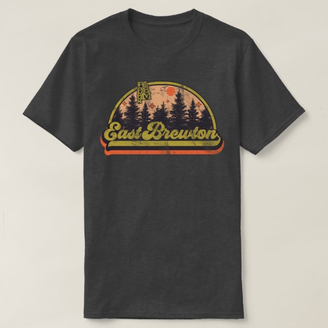Camiseta East Brewton, Alabama (Frente do Design)