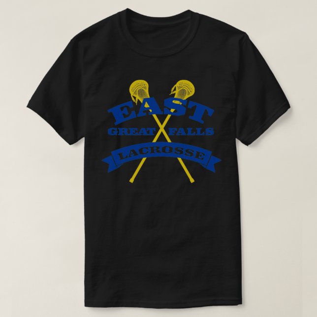 Camiseta East Excelente Falls Lacrosse (Frente do Design)