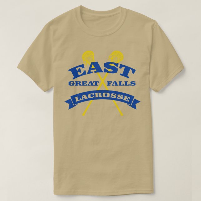 Camiseta East Excelente Falls Lacrosse (Frente do Design)