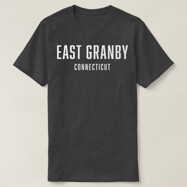 Camiseta East Granby Connecticut TShirt (Frente do Design)
