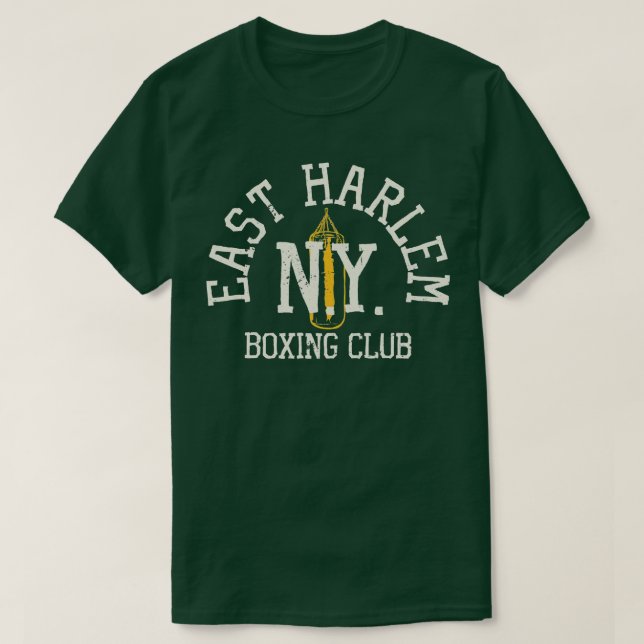Camiseta East Harlem Nova Iorque Boxage Club (Frente do Design)
