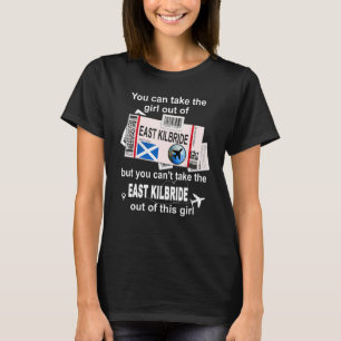 Camiseta East Kilbride Bordo Passou East Kilbride Girl