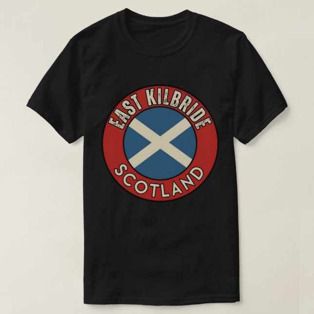 Camiseta East Kilbride, Escócia (Frente do Design)
