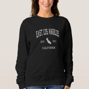 Camiseta East Los Angeles California Ca Vintage Athletic Sp