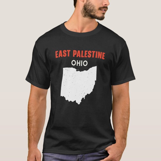 Camiseta East Palestine Ohio USA State America Travel Ohioa (Frente)