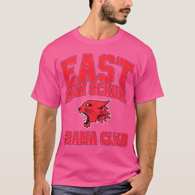 Camiseta East Segundo grau Drama Club (Variante) (Frente)