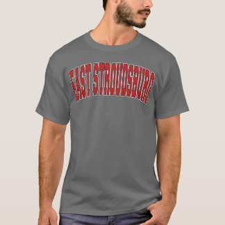 Camiseta East Stroudsburg Pa Pensilvânia Estilo Varsity EUA
