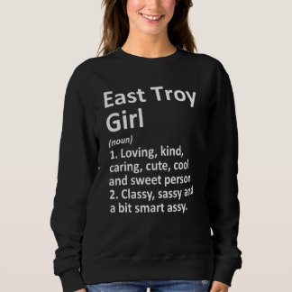 Camiseta East Troy Girl Wi Wisconsin Funny City Roots