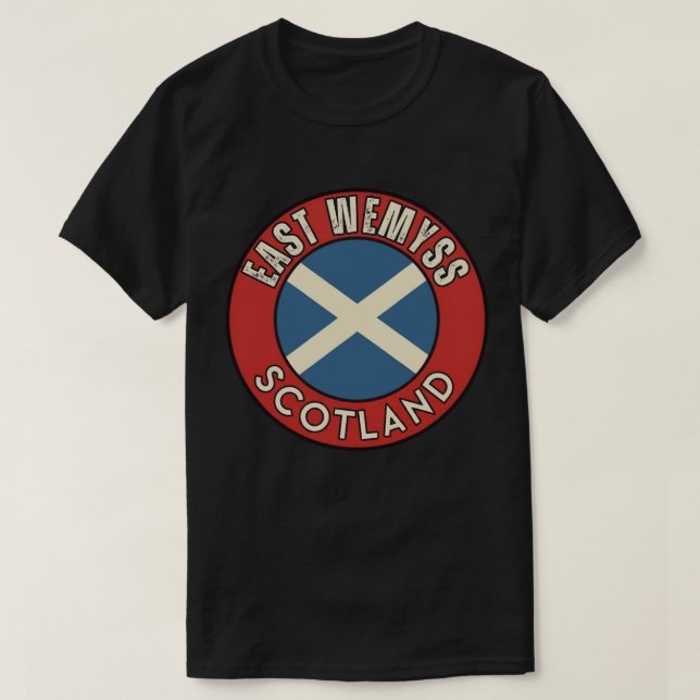 Camiseta East Wemyss, Escócia (Frente do Design)