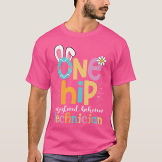 Camiseta Easter Aba Therapist Behavior Analyst One Hip Rbt 