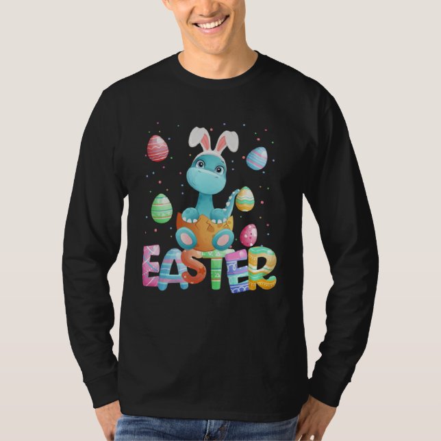 Camiseta Easter Bunny Dinosaur   Easter Brachiosaurus (Frente)