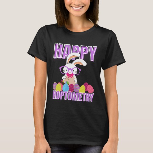 Camiseta Easter Bunny Optometry Group Optometrists Optician (Frente)