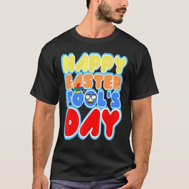 Camiseta Easter Bunny Rabbit Eggs April Fool's Day  Funny 2 (Frente)