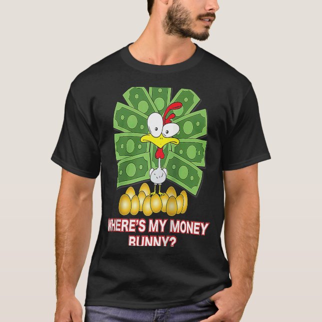 Camiseta Easter Bunny Saying Raglan Baseball (Frente)