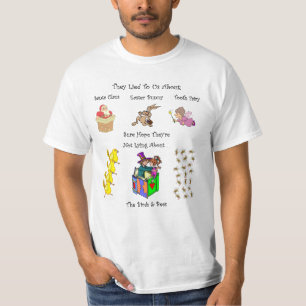 Camiseta ~Easter Bunny~Tooth Fairy~Birds & Bees~ de Papai