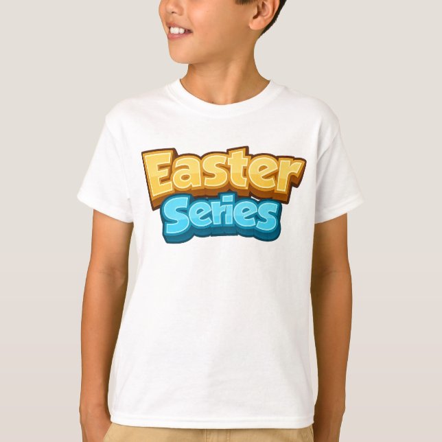Camiseta Easter Celebration — Parables4Kids.com (Frente)