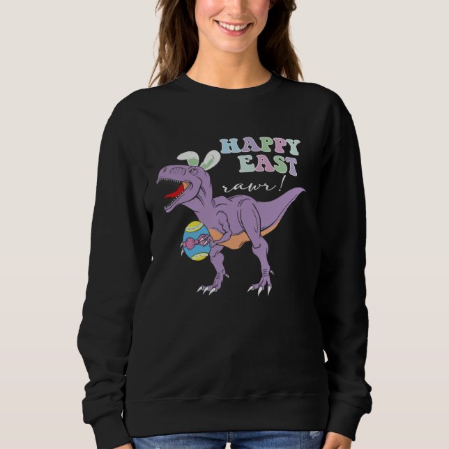 Camiseta Easter Day Dinosaur  Happy Eastrawr Rex Easter (Frente)