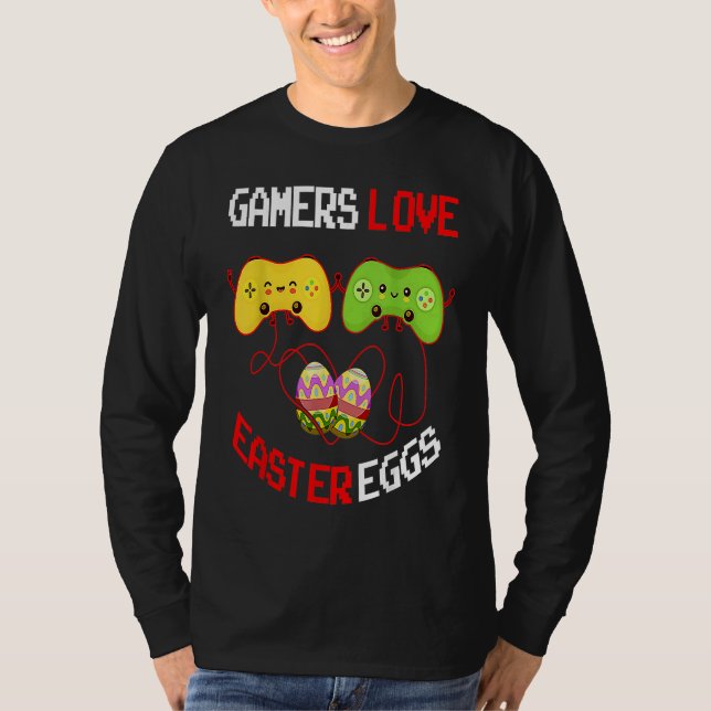 Camiseta Easter Egg  for Women Gamers Love (Frente)