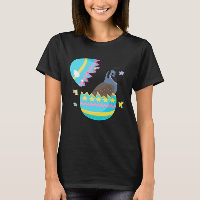 Camiseta Easter Egg Hunt Bunny Ear Quail Easter Day 2023 (Frente)