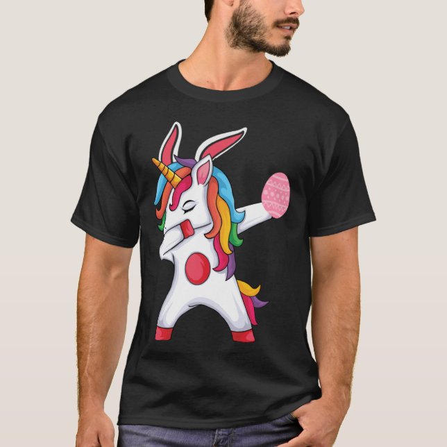 Camiseta Easter Egg Hunt Bunny Ear Unicorn Easter Day 2023 (Frente)