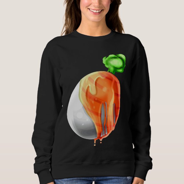 Camiseta Easter Egg Painted As Carrot On Easter (Frente)