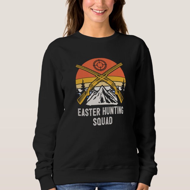 Camiseta Easter Hunting Squad Seeking Animals Wild Animals (Frente)
