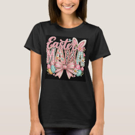 Camiseta Easter spring outfit gift for mom mama tee