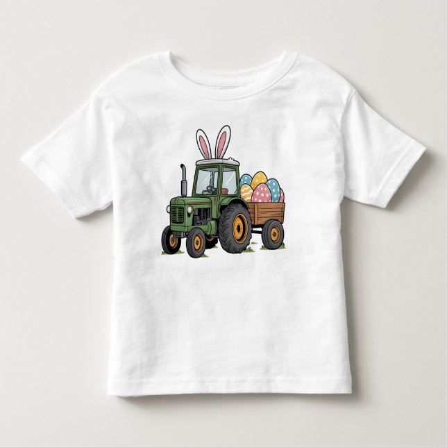 Camiseta Easter Tractor  (Frente)