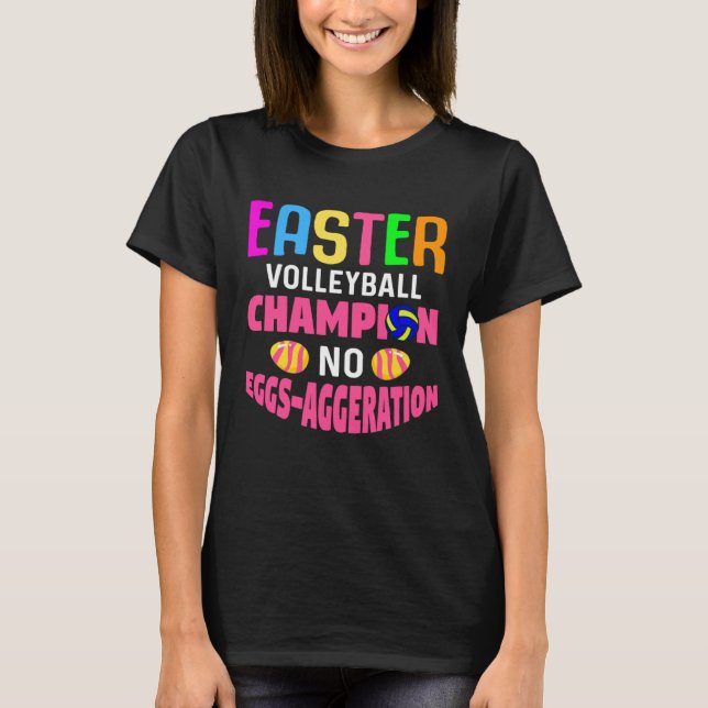 Camiseta Easter Volleyball Bunny Rabbit Beachvolleyball (Frente)