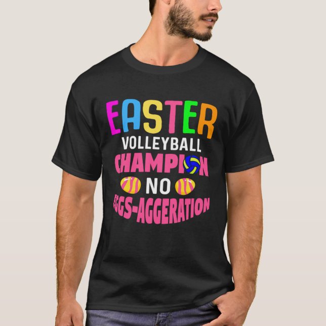 Camiseta Easter Volleyball Bunny Rabbit Beachvolleyball (Frente)